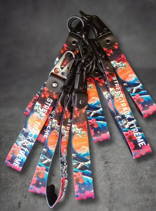 ''Sunset'' - Key Clip Lanyard