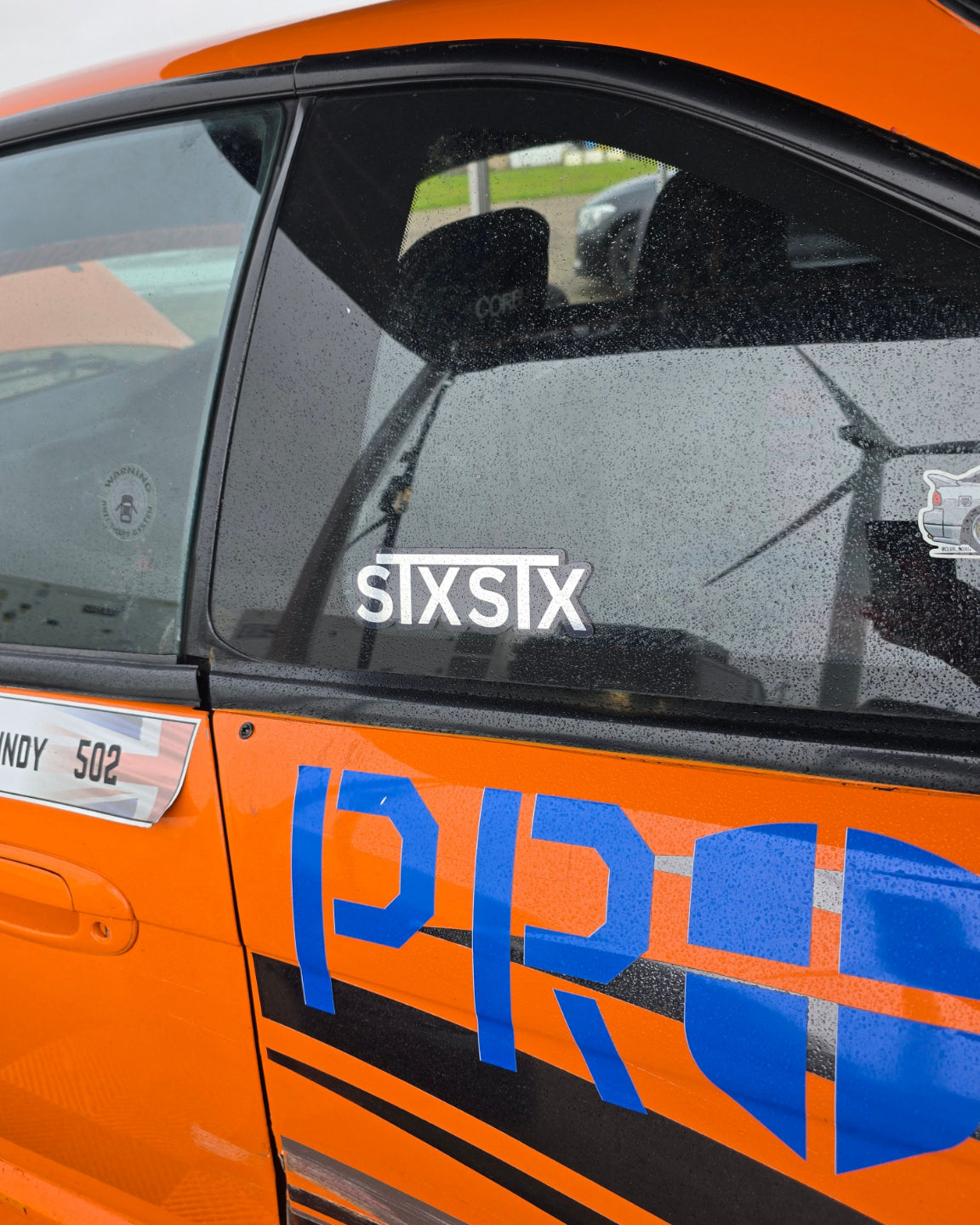 STXSTX Full Send Chrome Sticker (Twin Pack)