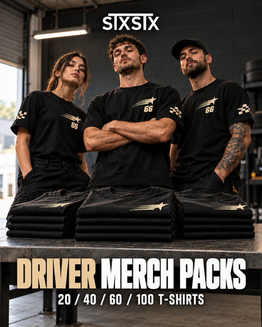 STXSTX Driver Merch Packs - Custom T-Shirts