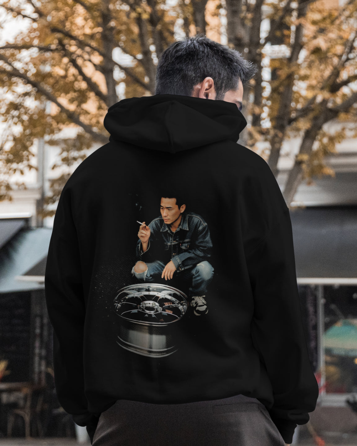 ''Kaido Chrome'' -  Black - Hoodie