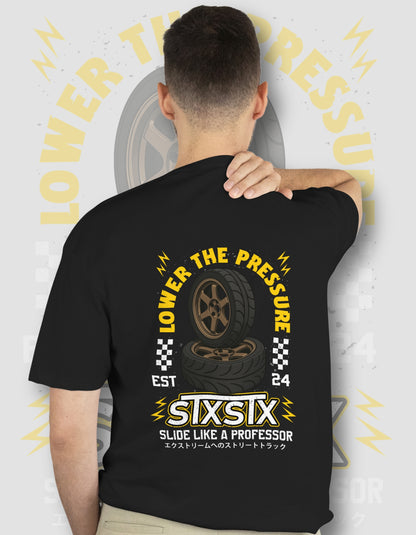 'Professor V2' - Lightweight T-Shirt Black