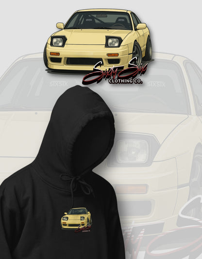 'Silvia S13' -  Black Hoodie