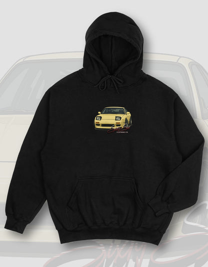 'Silvia S13' -  Black Hoodie