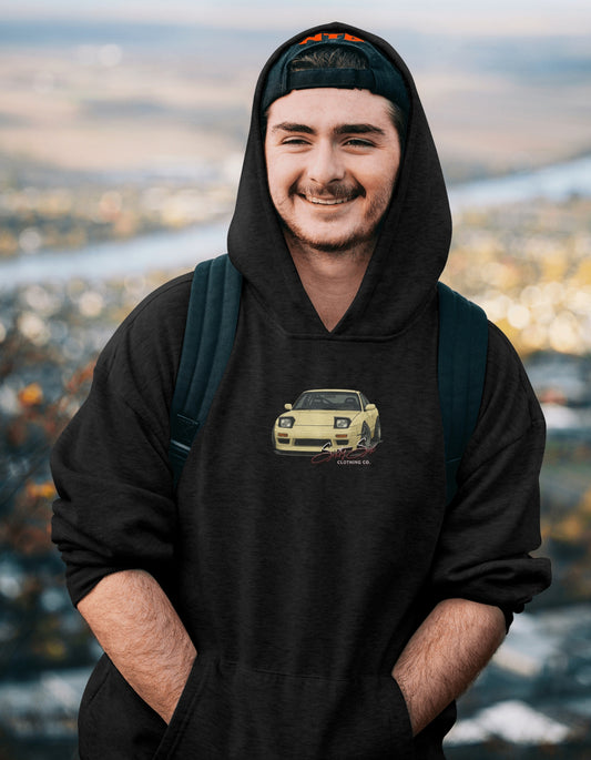 'Silvia S13' -  Black Hoodie