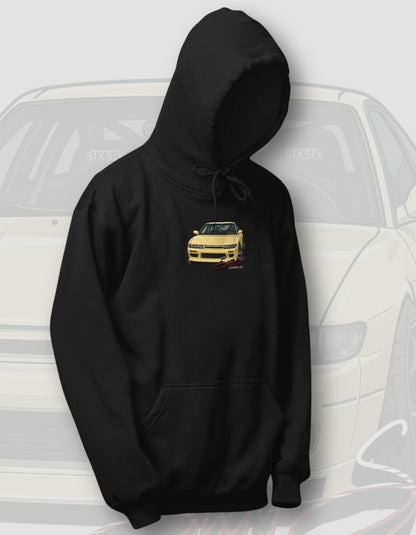 'Silvia PS13' -  Black Hoodie