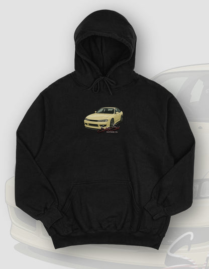 'Silvia S14' -  Black Hoodie