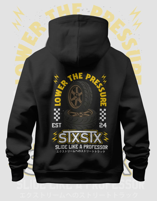 'Professor V2' -  Black Hoodie