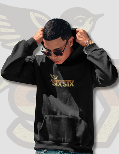 'Swallow' -  Black Hoodie