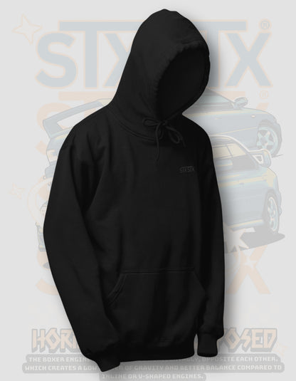 'Classic Subaru' -  Black Hoodie