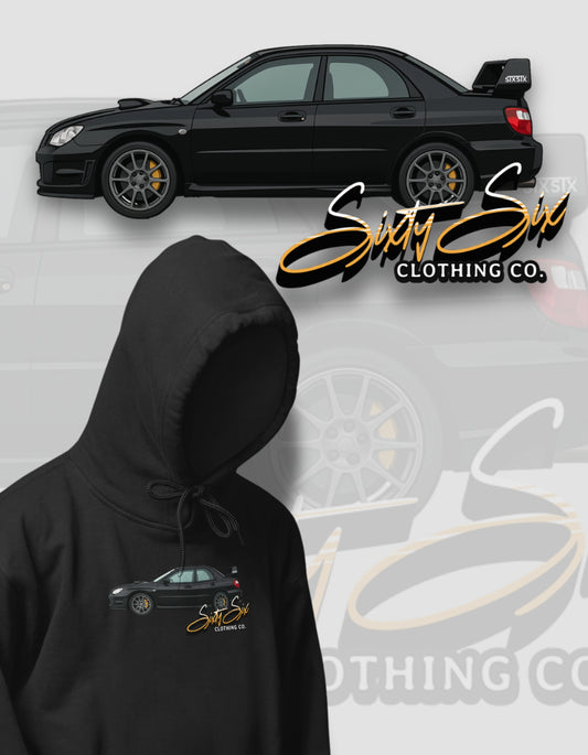 'Hawkeye' -  Black Hoodie