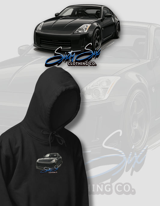 '350z' -  Black Hoodie