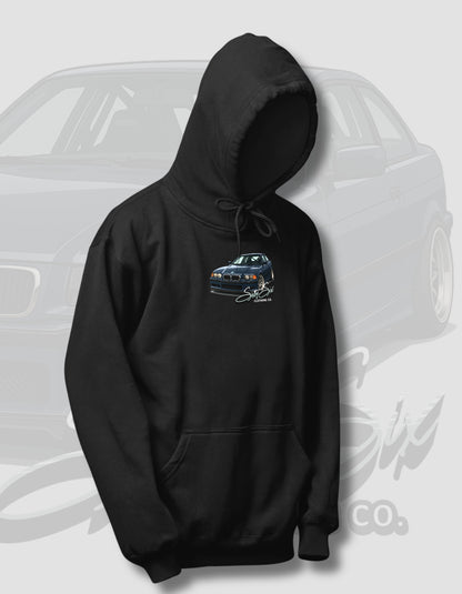 'E36 BMW' -  Black Hoodie