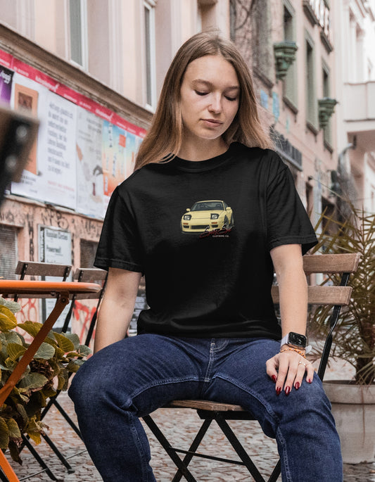 'Silvia S13' - Lightweight T-Shirt Black