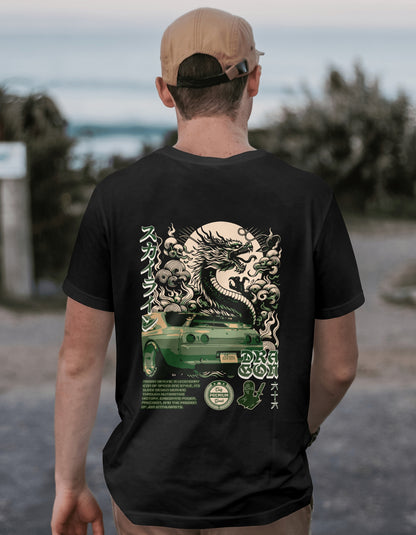 'R32 Dragon' - Lightweight T-Shirt Black