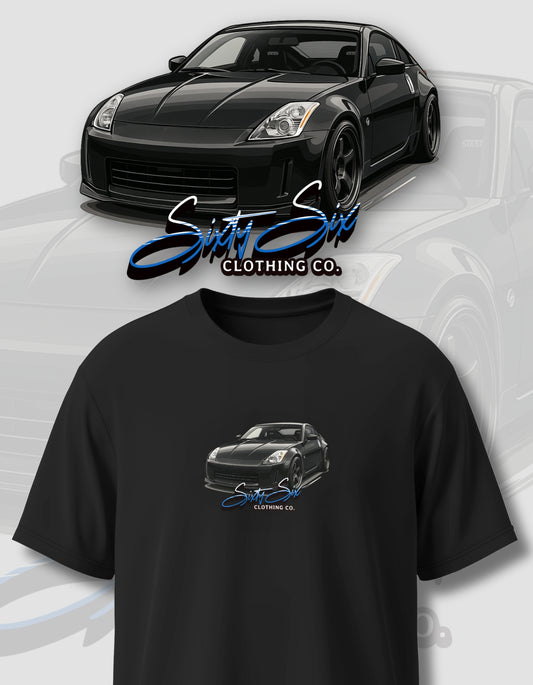 '350z' - Lightweight T-Shirt Black