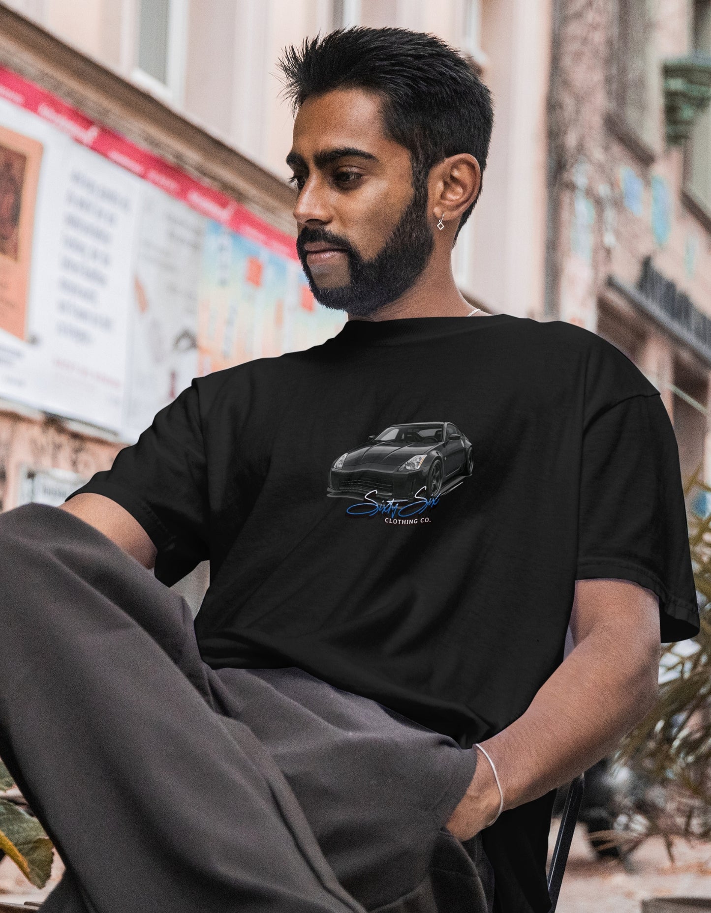 '350z' - Lightweight T-Shirt Black
