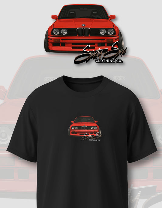 'E30 BMW' - Lightweight T-Shirt Black