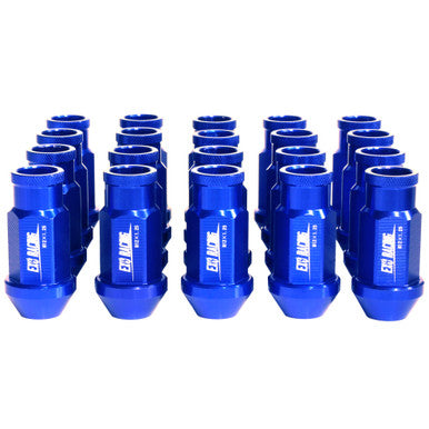 20 x Exoracing Wheel Nuts Forged Steel in blue