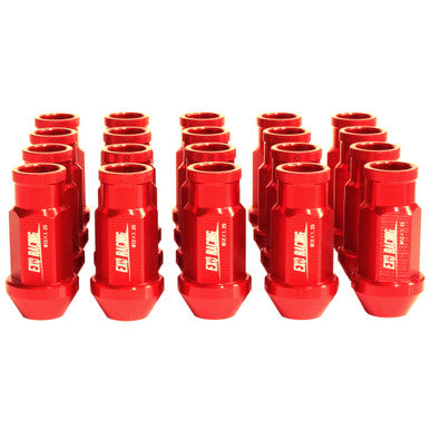 20 x Exoracing Wheel Nuts Forged Steel in red