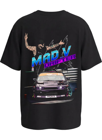 STXSTX x Mad_V_Drifter -  Premium Black Tshirt