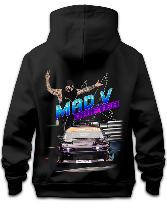 STXSTX x Mad_V_Drifter - Premium Black Hoodie