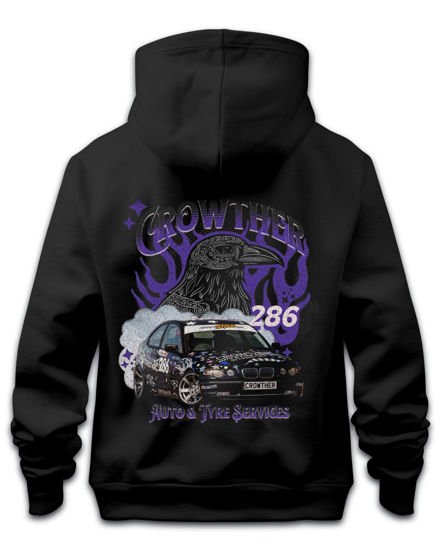 STXSTX x Rich Crowther - Premium Black Hoodie