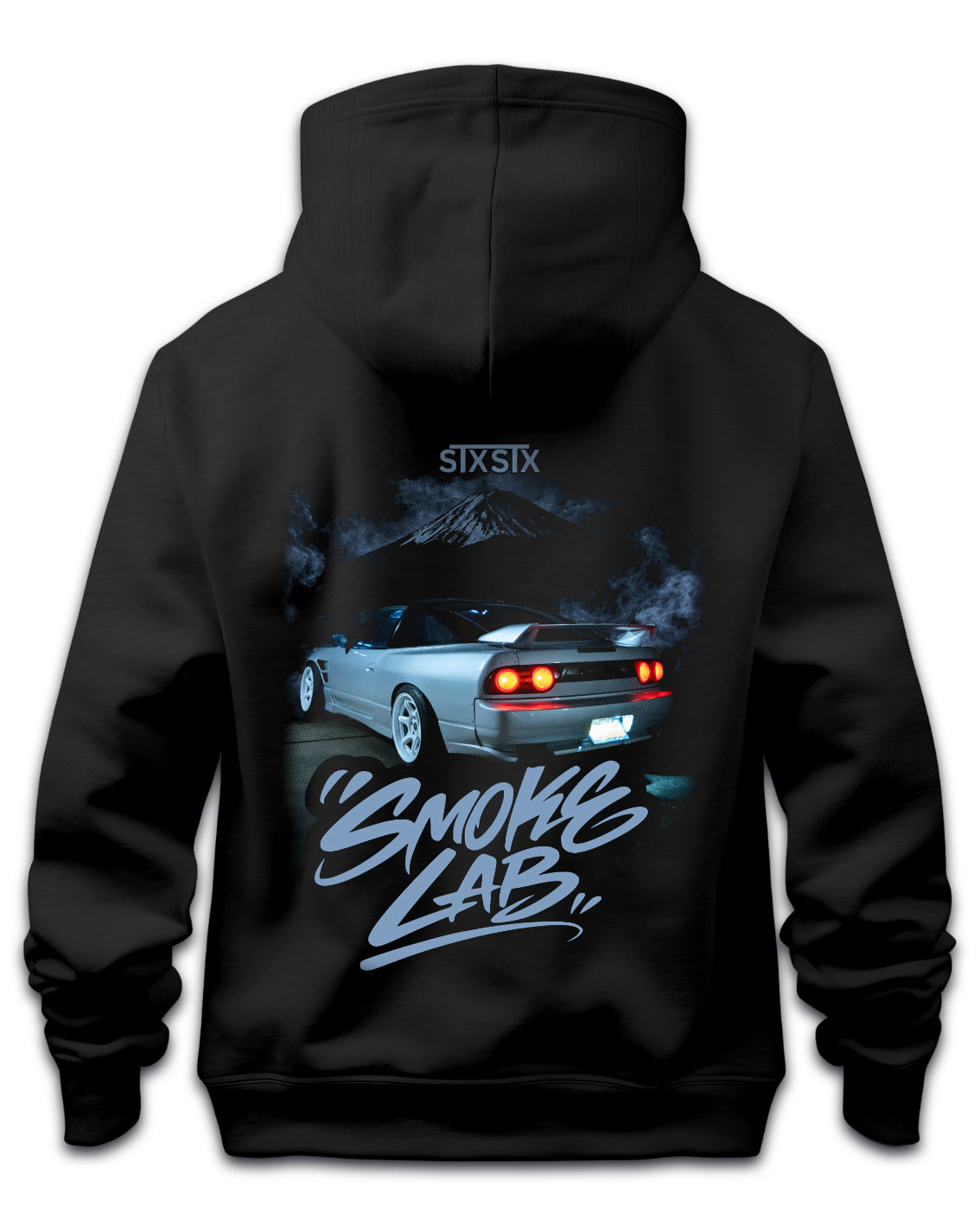 STXSTX x Smoke Lab - Premium Black Hoodie